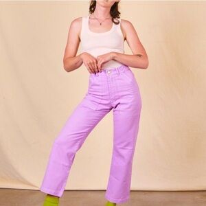 Big bud press workpants lilac size L